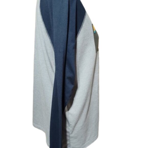 Men’s L.L Bean Color Block Long Sleeve Slightly Fitted Shirt Medium - Regular - Picture 5 of 8